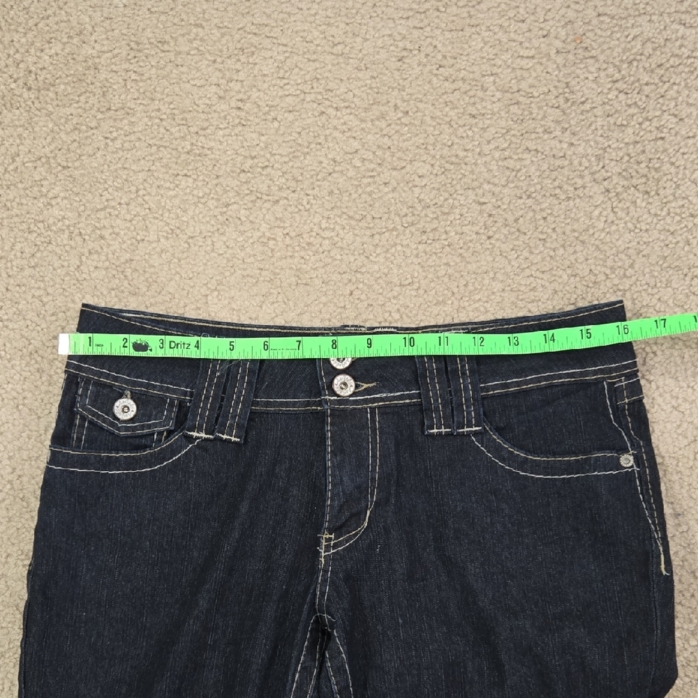 Juniors Angels Dark Blue Jeans - Picture 8 of 12